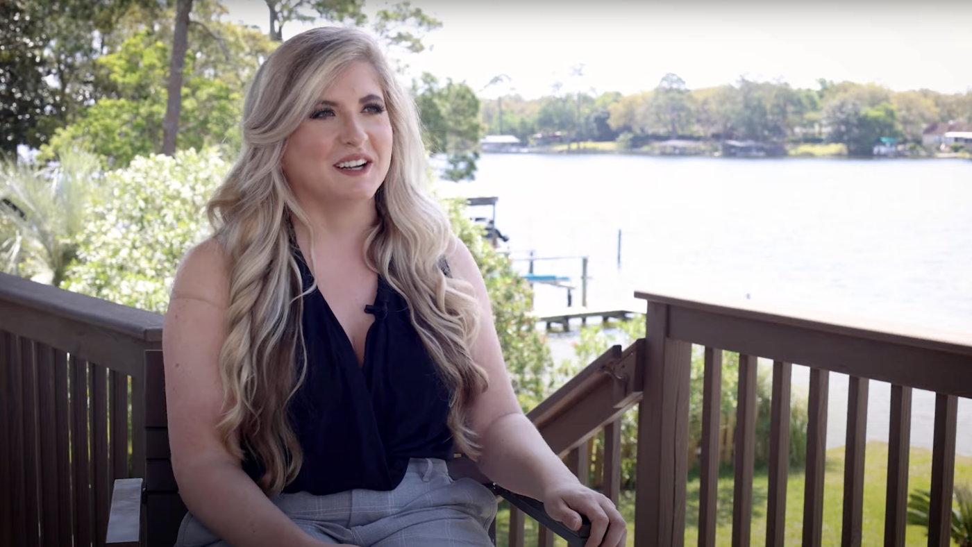 Click to play "Be Your Own Advocate: Morgan England, Stage III Melanoma Survivor, Shares Her Story" video